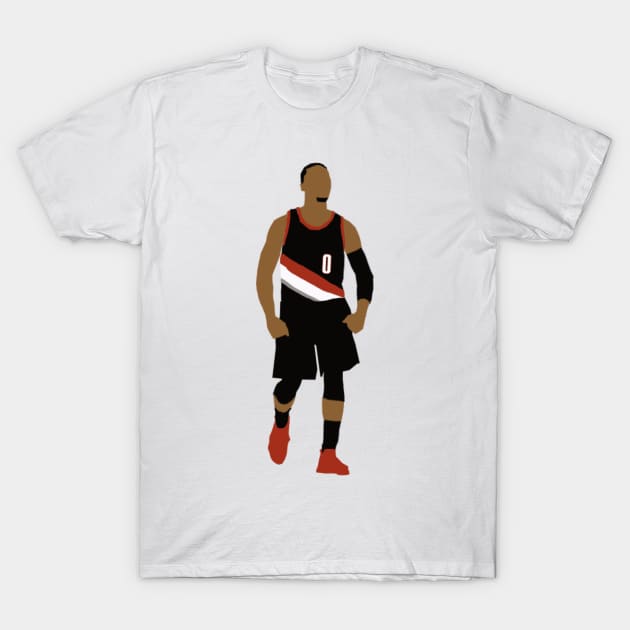 Damian Lillard T-Shirt by VectoredApparel